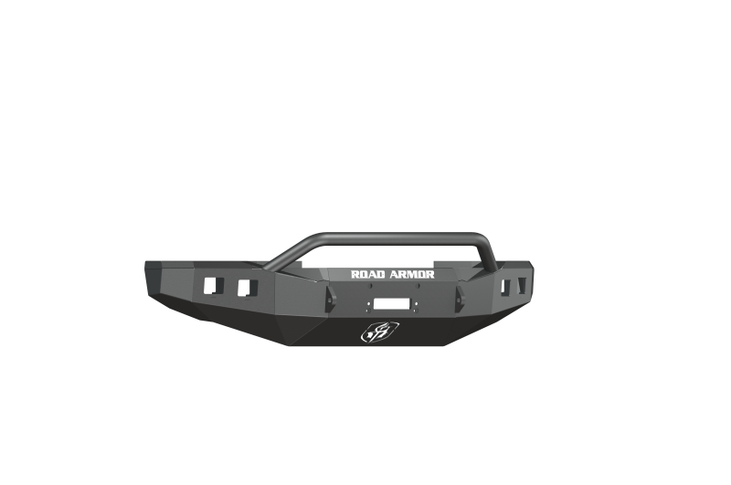 Ford F-250 Front Bumper - Road Armor - Stealth Front Winch Bumper w/Pre-Runner Guard - Tex Blk - `08-`10